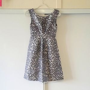 Kate Spade Silk blend Knee-high Dress in Animal print